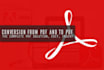 convert pdf files or make fillable pdf forms