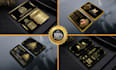 design professional luxury business card with qr code