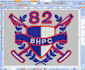 embroidery logo convert to digitize into dst, jef, files
