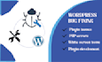 fix wordpress bugs, fix plugin issues, fix wordpress errors