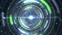 create amazing futuristic sci fi logo animation