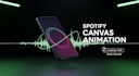 create an eye catching custom spotify canvas animation