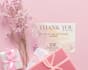 design amazon etsy thank you card, product insert,