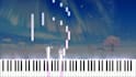 create a synthesia inspired piano video