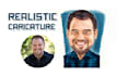 make  realistic  cartoon caricature