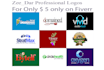 design concept logo with unlimited revisions