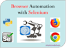 do browser automation with selenium python