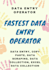 do data entry, copy paste, ms word, excel and web research