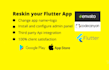 reskin rebrand any flutter app, codecanyon android, ios app