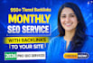 do high quality SEO backlink link building off page service for google ranking