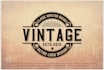 create vintage or retro logo design