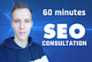 be your SEO consultant, increase google traffic