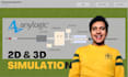 make anylogic 2d and 3d simulation models