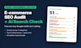 do a shopify and ecommerce SEO audit with competitor analysis