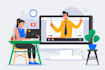 create animated explainer online course videos, training videos,