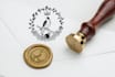 design your wax seal, wedding crest, monogram