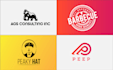 design modern minimalist, world, sports, and business logo