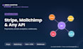 integrate stripe mailchimp google analytics and any third party api