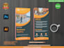 create dl flyer design for you in 20 hours