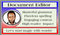 proofread articles on business, management and education