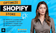increase shopify store website speed and SEO optimization