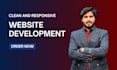 do custom web application in html, css, react, next js and django