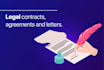 draft legal contracts, agreements and letters