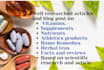 research and write on vitamins, supplements, nutrients, and herbs