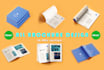 do digital brochure design, handout, annual report, trifold, leaflet catalog