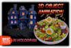 make 3d object animation in hologram