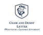 write a cease and desist letter on law firm letterhead