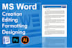do microsoft word document formatting professionally
