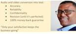 do accurate english, amharic and tigrinya transcription and voice over