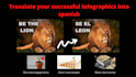 translate your infographics into spanish