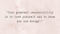 write you a self love letter