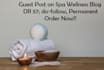 write and publish a guest post on spa wellness blog