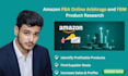 do amazon fba online arbitrage  product research