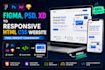 convert figma to HTML CSS responsive website with pixel perfect design