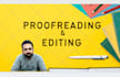 proofread, restructure, check grammar and spelling