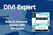 design and customization wordpress website by divi theme