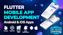 develop a professional flutter app for android and ios