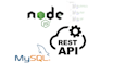 develop custom rest API using nodejs, express and mysql