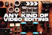 do any kind of video editing, promo clips, 3d picture fx, music video, trailer