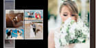 design wedding album, collage
