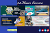 do design professional web banner, banner ads