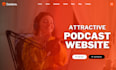 create your attractive podcast website