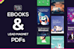 design professional ebook and lead magnet PDF design