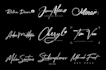 design cursive signature logo