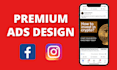 create social media posts for facebook, instagram ads design
