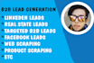 do b2b leads generation and linkedin leads generation